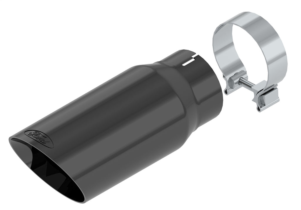 Ford Performance Parts M-5260-BCT3 2020-2026 Super Duty Exhaust Tip-Black Chrome for Select Ford F-250 Super Duty, Ford F-350 Super Duty, Ford F-450 Super Duty, Ford F-550 Super Duty, Ford F-600 Super Duty