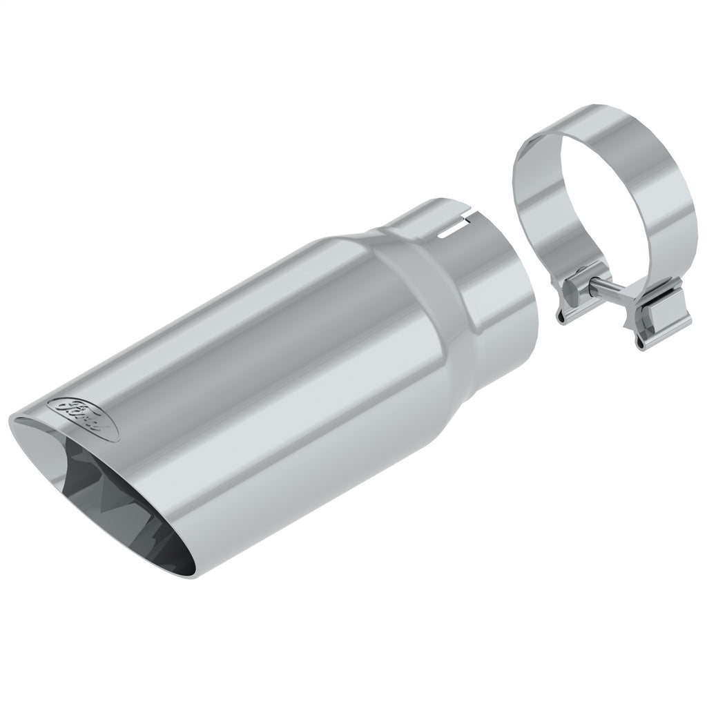 Ford Performance Parts M-5260-CT3 2020-2026 Super Duty Exhaust Tip-Chrome for Select Ford F-250 Super Duty, Ford F-350 Super Duty, Ford F-450 Super Duty, Ford F-550 Super Duty, Ford F-600 Super Duty