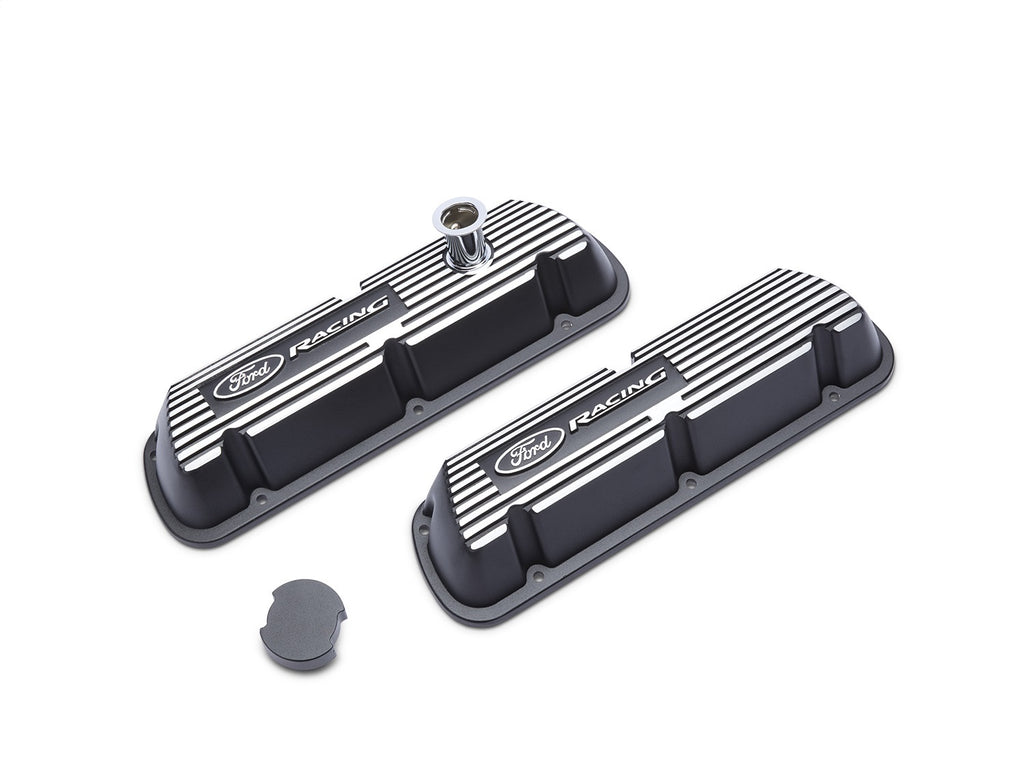 Ford Performance Parts M-6000-J302R Black Satin Valve Covers for Select Ford Mustang