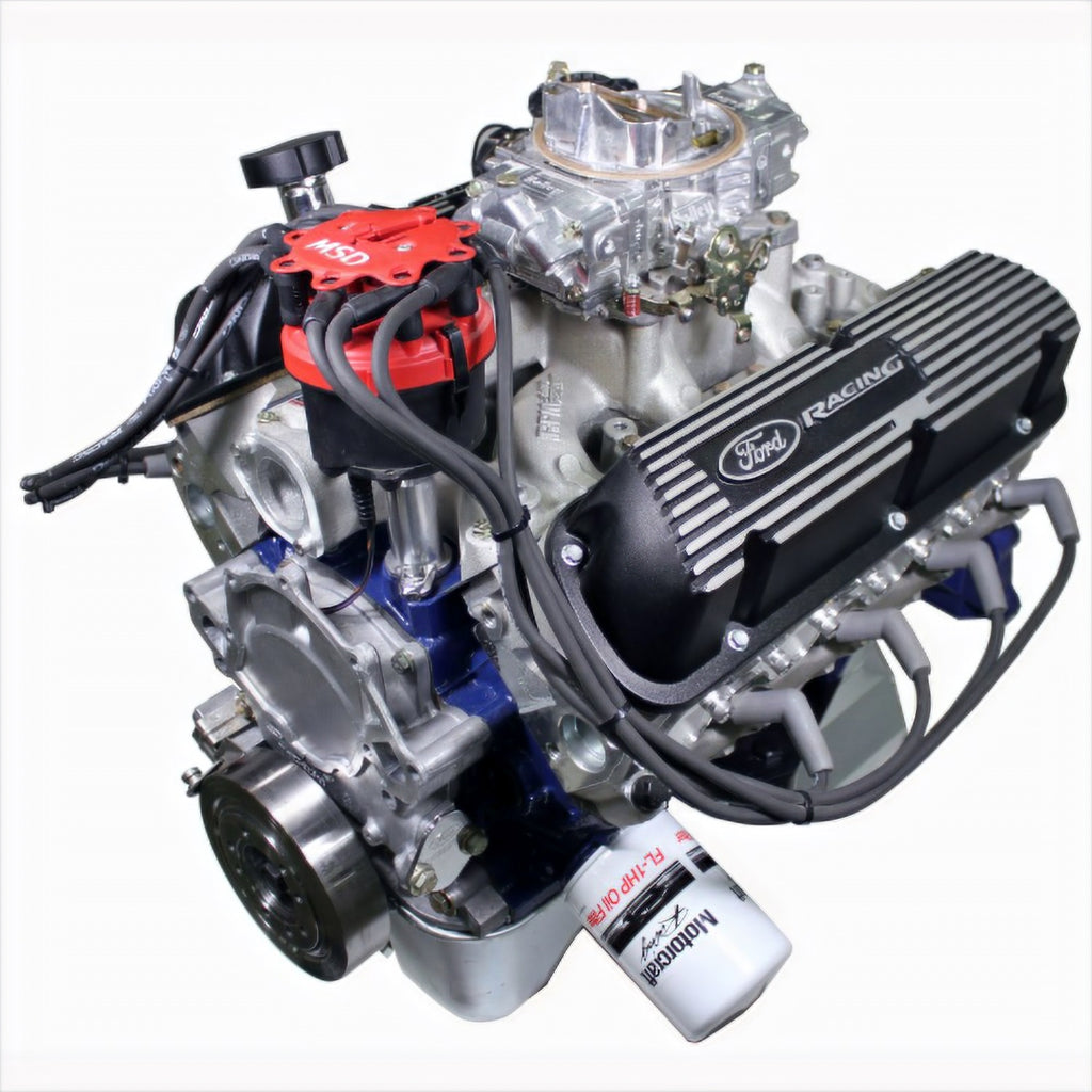 Ford Performance Parts M-6007-X2347DF X2347D Street Cruiser-Dressed Crate Engine With X2 Heads-Front Sump Pan for Select Ford Mustang
