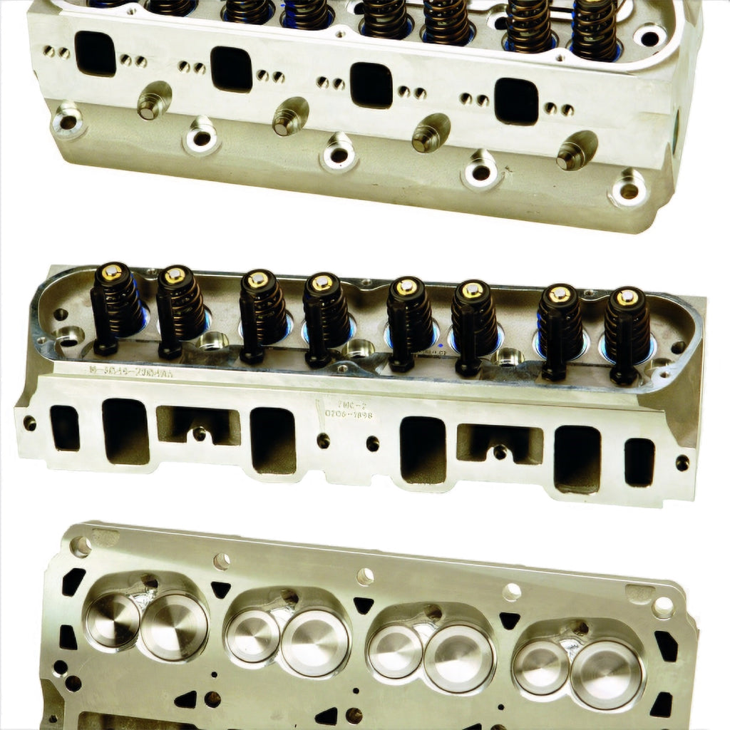 Ford Performance Parts M-6049-Z304DA7 302/351W "Z-Head" Aluminum-Assembled 63CC With 7MM Valve for Select Bricklin SV-1, DeTomaso Mangusta, DeTomaso Pantera, Ford Bronco, Ford Country Sedan, Ford Country Squire, Ford Custom, Ford Custom 500, Ford E-100