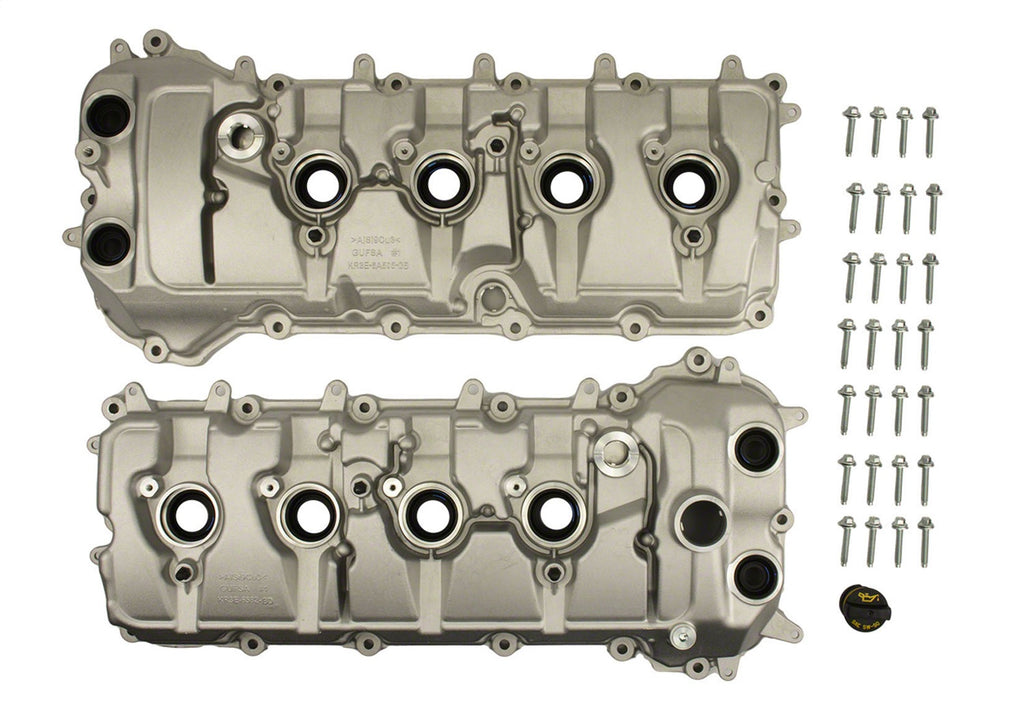 Ford Performance Parts M-6067-M52S 2020 Predator 5.0L/5.2L Aluminum Cam Cover-Pair for Select Ford F-150, Ford Lobo, Ford Mustang