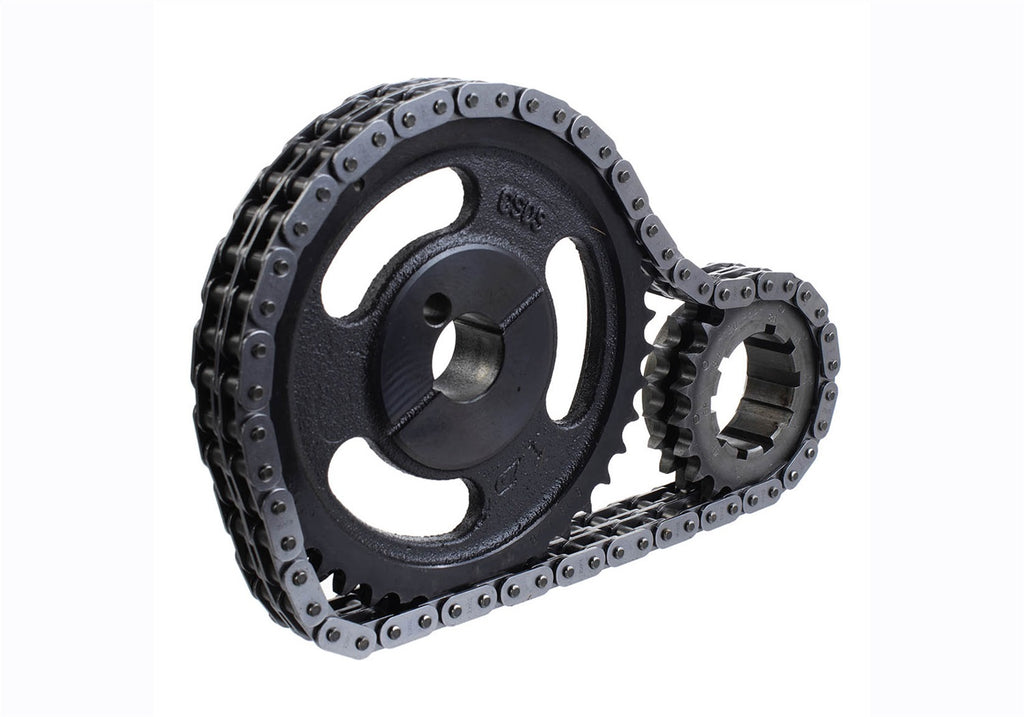 Ford Performance Parts M-6268-A302 302/351W Double Roller Timing Chain Set-Cast Iron Gear for Select Ford 300, Ford Country Sedan, Ford Country Squire, Ford Custom, Ford Custom 500, Ford E-100 Econoline, Ford E-100 Econoline Club Wagon, Ford E-150