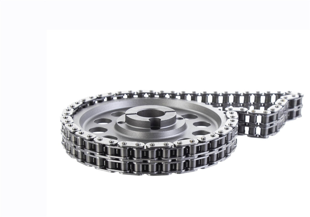 Ford Performance Parts M-6268-B302 302-351W Double Roller Timing Chain Set-Steel Gear for Select Ford 300, Ford Country Sedan, Ford Country Squire, Ford Custom, Ford Custom 500, Ford E-100 Econoline, Ford E-100 Econoline Club Wagon, Ford E-150 Econoline,