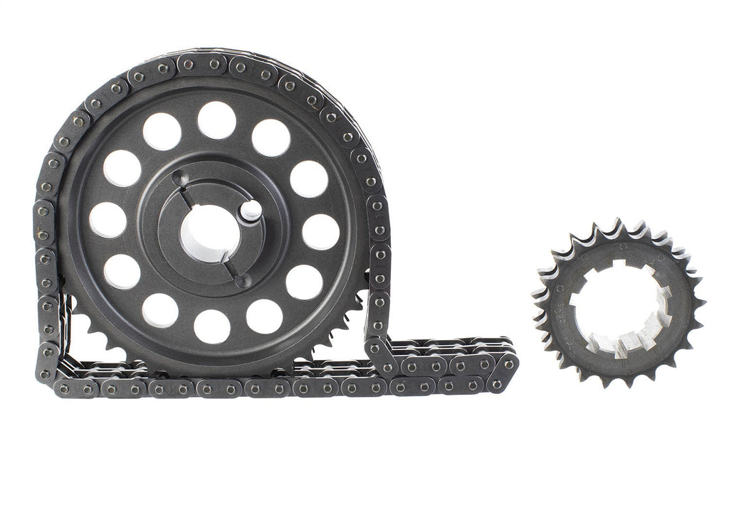 Ford Performance Parts M-6268-B302 302-351W Double Roller Timing Chain Set-Steel Gear for Select Ford 300, Ford Country Sedan, Ford Country Squire, Ford Custom, Ford Custom 500, Ford E-100 Econoline, Ford E-100 Econoline Club Wagon, Ford E-150 Econoline,
