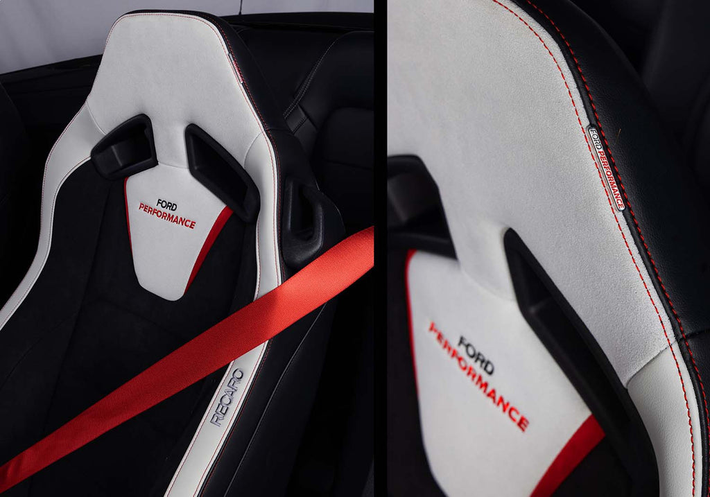 Ford Performance Parts M-63660005-MG 2024-2025 Mustang Ford Performance Logo Recaro Seat Set for Select Ford Mustang