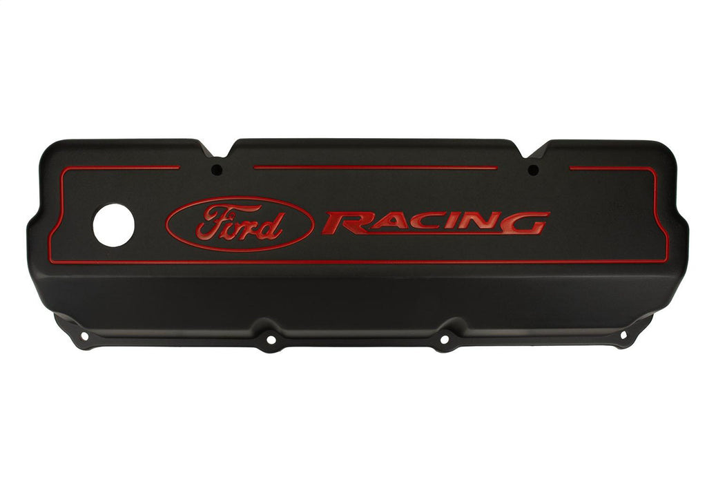 Ford Performance Parts M-6582-Z351B Cleveland Black Aluminum Valve Cover for Select Ford Country Sedan, Ford Country Squire, Ford Custom, Ford Custom 500, Ford Fairlane, Ford Falcon, Ford Galaxie 500, Ford Gran Torino, Ford LTD, Ford Mustang, Ford Ranch