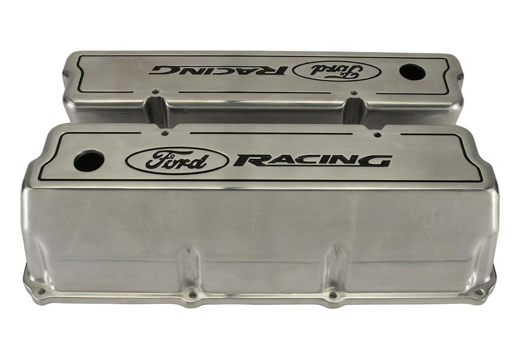 Ford Performance Parts M-6582-Z351 Polished Aluminum Valve Cover for Select Ford Country Sedan, Ford Country Squire, Ford Custom, Ford Custom 500, Ford E-100 Econoline, Ford E-250 Econoline, Ford E-250 Econoline Club Wagon, Ford E-350 Econoline, Ford