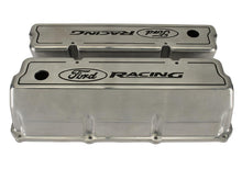 Load image into Gallery viewer, Ford Performance Parts M-6582-Z351 Polished Aluminum Valve Cover for Select Ford Country Sedan, Ford Country Squire, Ford Custom, Ford Custom 500, Ford E-100 Econoline, Ford E-250 Econoline, Ford E-250 Econoline Club Wagon, Ford E-350 Econoline, Ford