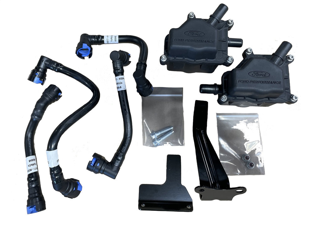 Ford Performance Parts M-6766-35TA 2021-2023 F-150 3.5L EcoBoost Air/Oil Separator Kit for Select Ford F-150