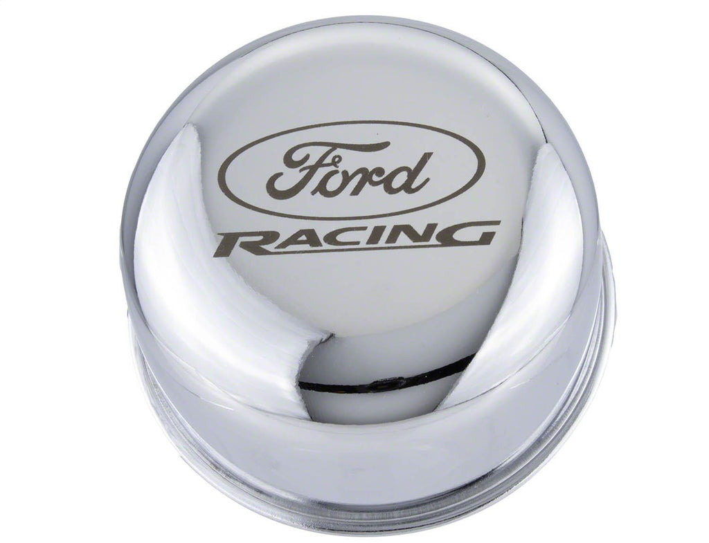 Ford Performance Parts M-6766-FRNVCH Chrome Breather Cap With Ford Racing Logo for Select Ford Mustang