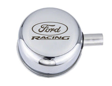 Load image into Gallery viewer, Ford Performance Parts M-6766-FRVCH Chrome Breather Cap With Ford Racing Logo for Select Ford Mustang