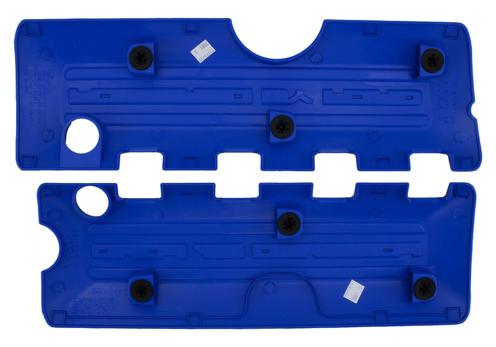 Ford Performance Parts M-6P067-M50B 5.0L Coyote "Powered By Ford" Blue Coil Covers for Select Ford F-150, Ford Mustang