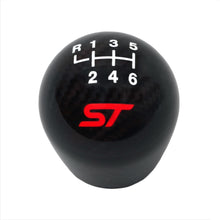 Load image into Gallery viewer, Ford Performance Parts M-7213-FSTCF Focus ST Shift Knob-Carbon Fiber, Black, 6 Speed for Select Ford Focus
