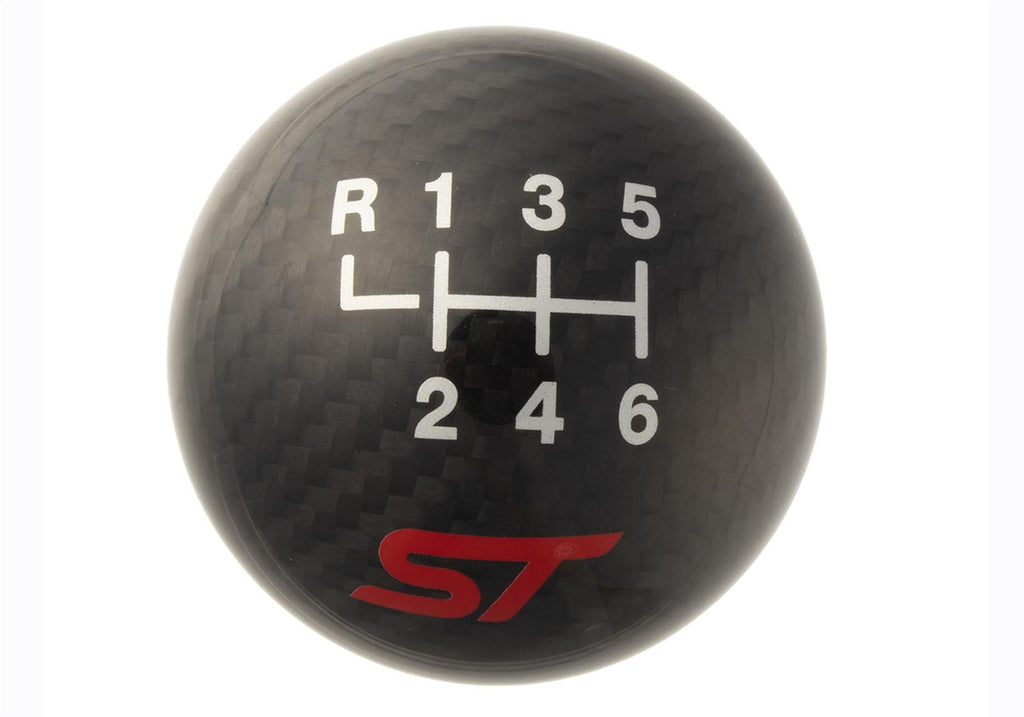 Ford Performance Parts M-7213-FSTCF Focus ST Shift Knob-Carbon Fiber, Black, 6 Speed for Select Ford Focus