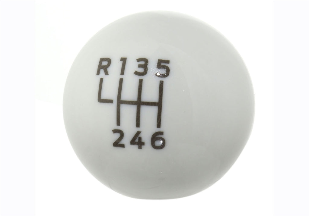 Ford Performance Parts M-7213-M8B 2015-2025 Mustang Bullitt White Shift Knob for Select Ford Mustang