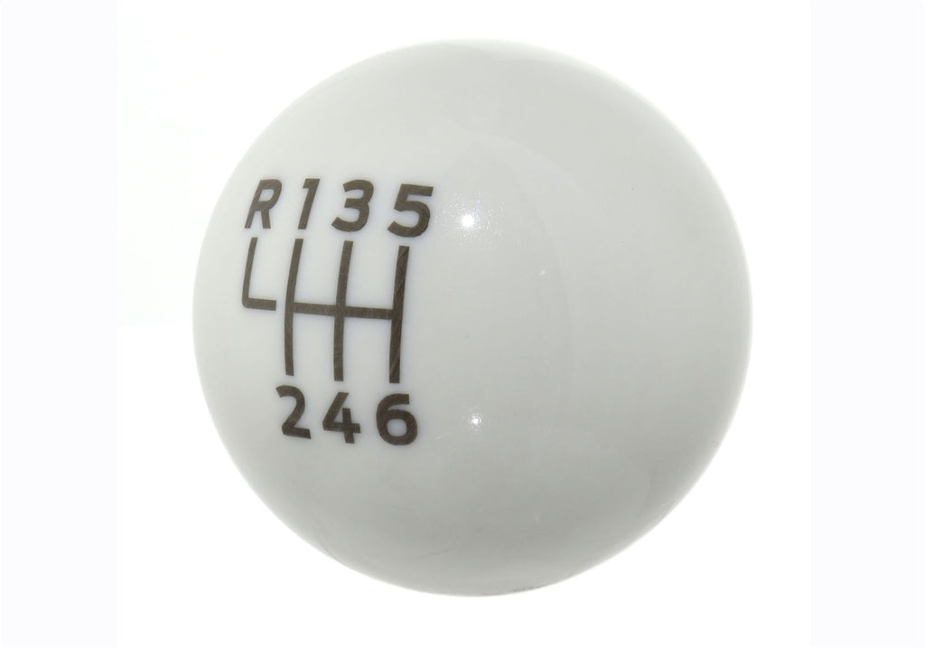 Ford Performance Parts M-7213-M8B 2015-2025 Mustang Bullitt White Shift Knob for Select Ford Mustang