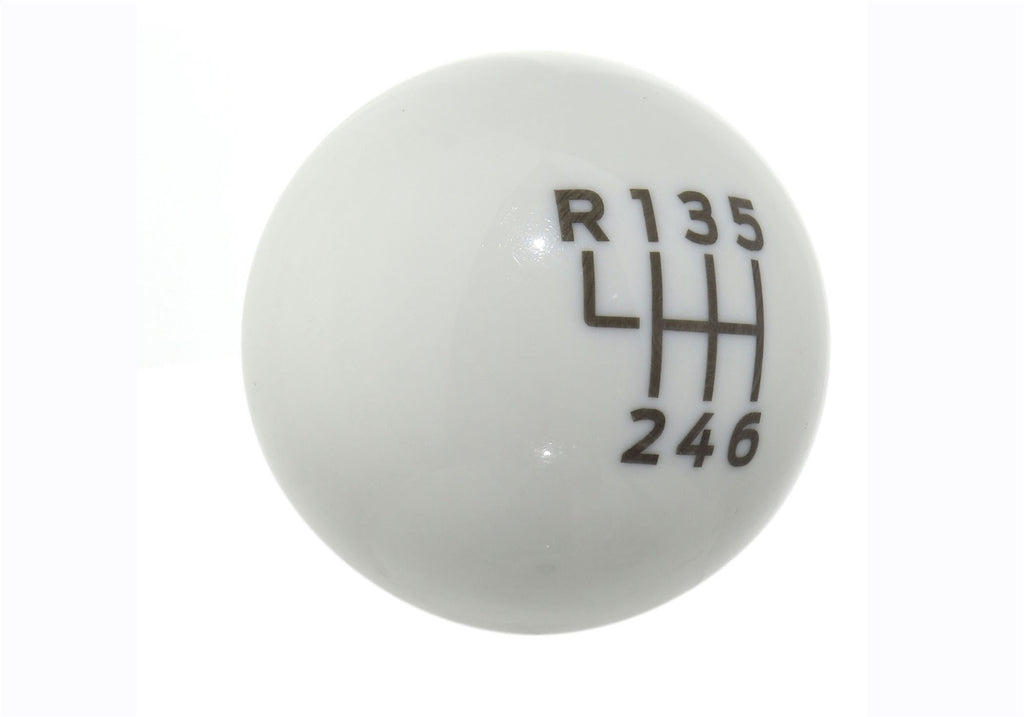 Ford Performance Parts M-7213-M8B 2015-2025 Mustang Bullitt White Shift Knob for Select Ford Mustang