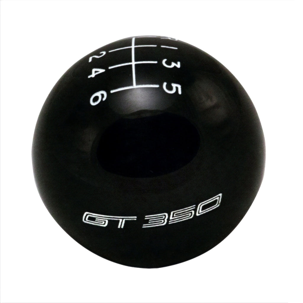 Ford Performance Parts M-7213-M8SB Ford Performance GT350 Shift Knob 6-Speed-Black for Select Ford Mustang