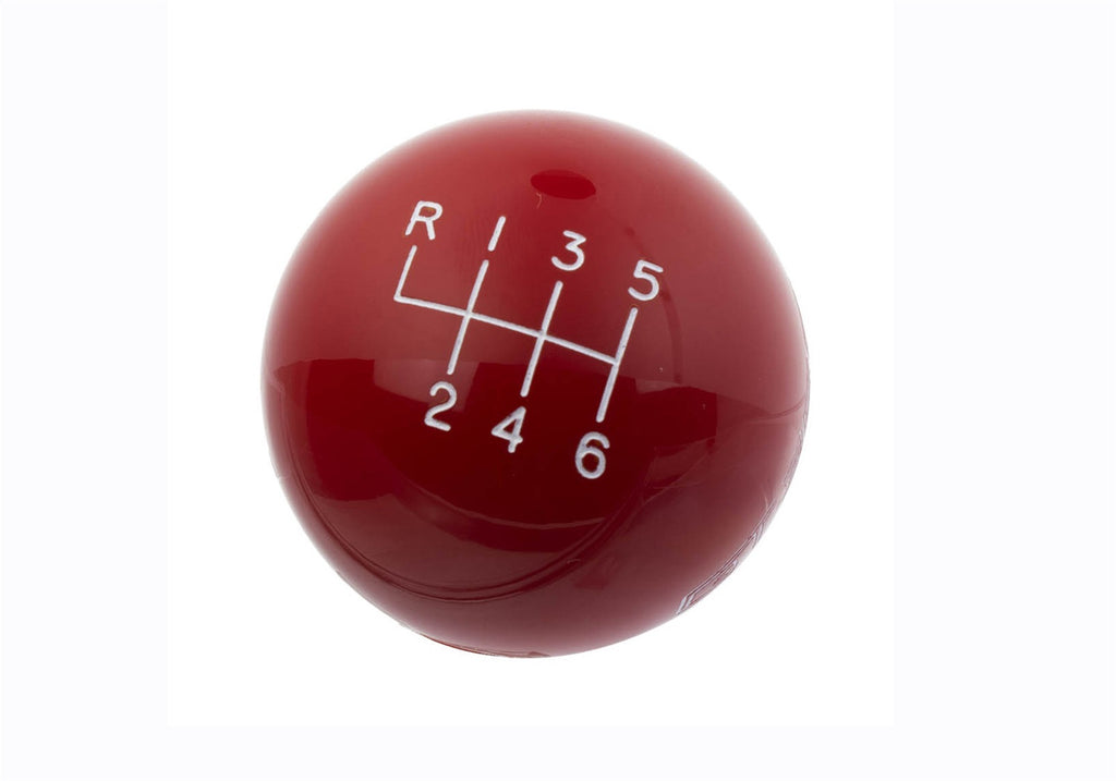 Ford Performance Parts M-7213-M8SR Ford Performance GT350 Shift Knob 6-Speed-Red for Select Ford Mustang