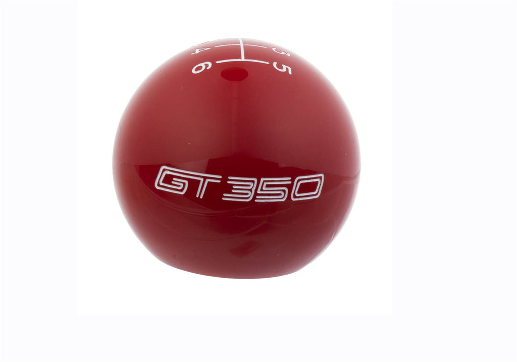 Ford Performance Parts M-7213-M8SR Ford Performance GT350 Shift Knob 6-Speed-Red for Select Ford Mustang