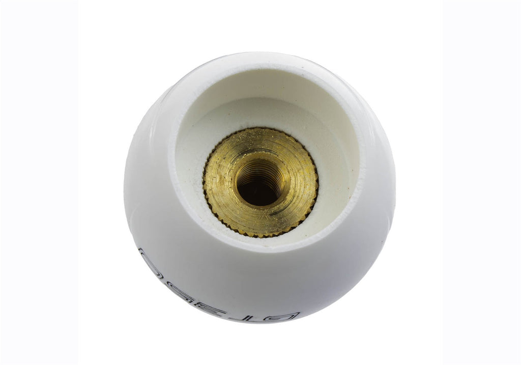 Ford Performance Parts M-7213-M8SW Ford Performance GT350 Shift Knob 6-Speed-White for Select Ford Mustang