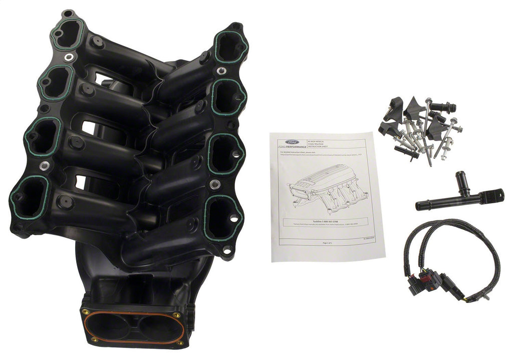 Ford Performance Parts M-9424-M50CJB Ford Performance Cobra Jet Intake Manifold For 5.0L Coyote for Select Ford Mustang
