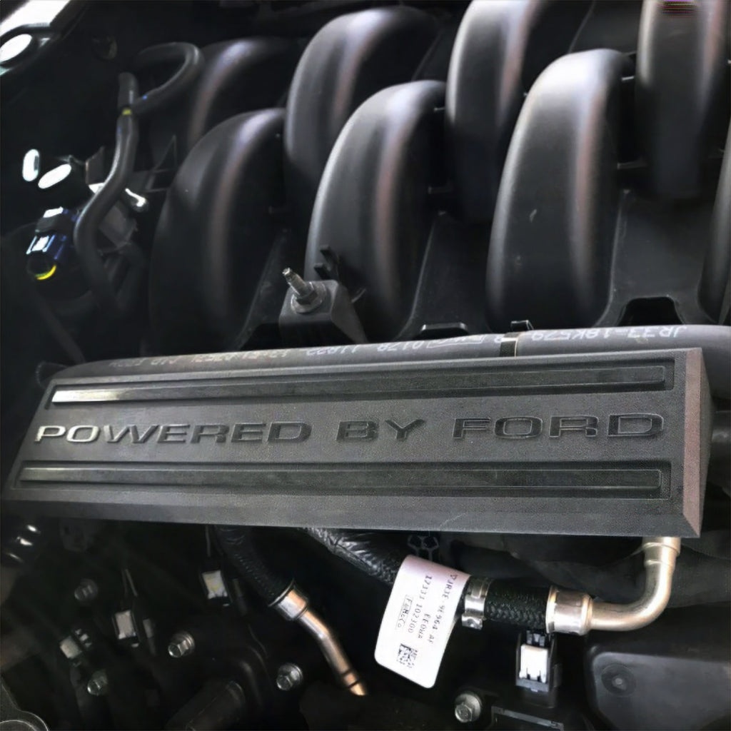 Ford Performance Parts M-9680-M50BA 2018-2023 5.0L "Powered By Ford" Engine Dress Up Kit for Select Ford Mustang