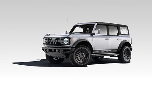 Ford Performance Parts M-BRONCO-W3 2024 Bronco Dark Trail Series-Matte Black for Select Ford Bronco