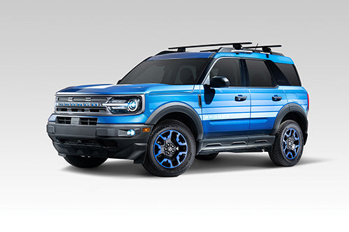 Ford Performance Parts M-BSPORT-W2 2025 Bronco Sport Blue Free Wheeling Package for Select Ford Bronco