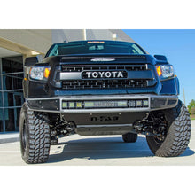 Load image into Gallery viewer, M-Rds-Front-Bumper-14-17-Toyota-Tundra---Tex.-Black-WSilver-Skid-Plate