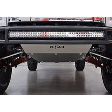 Load image into Gallery viewer, M-Rds-Front-Bumper-16-17-Chevy-1500---Tex.-Black-WSilver-Skid-Plate