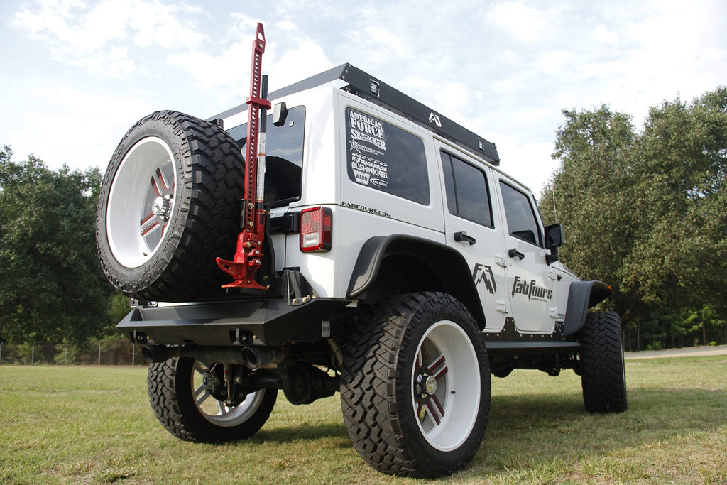 Fab Fours M2150-B Hi-Lift Jack Mount for Select Jeep Wrangler, Jeep Wrangler JK