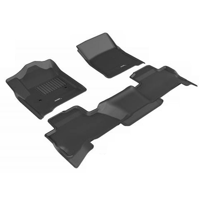 3D MAXPIDER L1CH06801509 Chevy Tahoe 15-  Kagu Fl oorLiner 1&2&3rd Row Blk