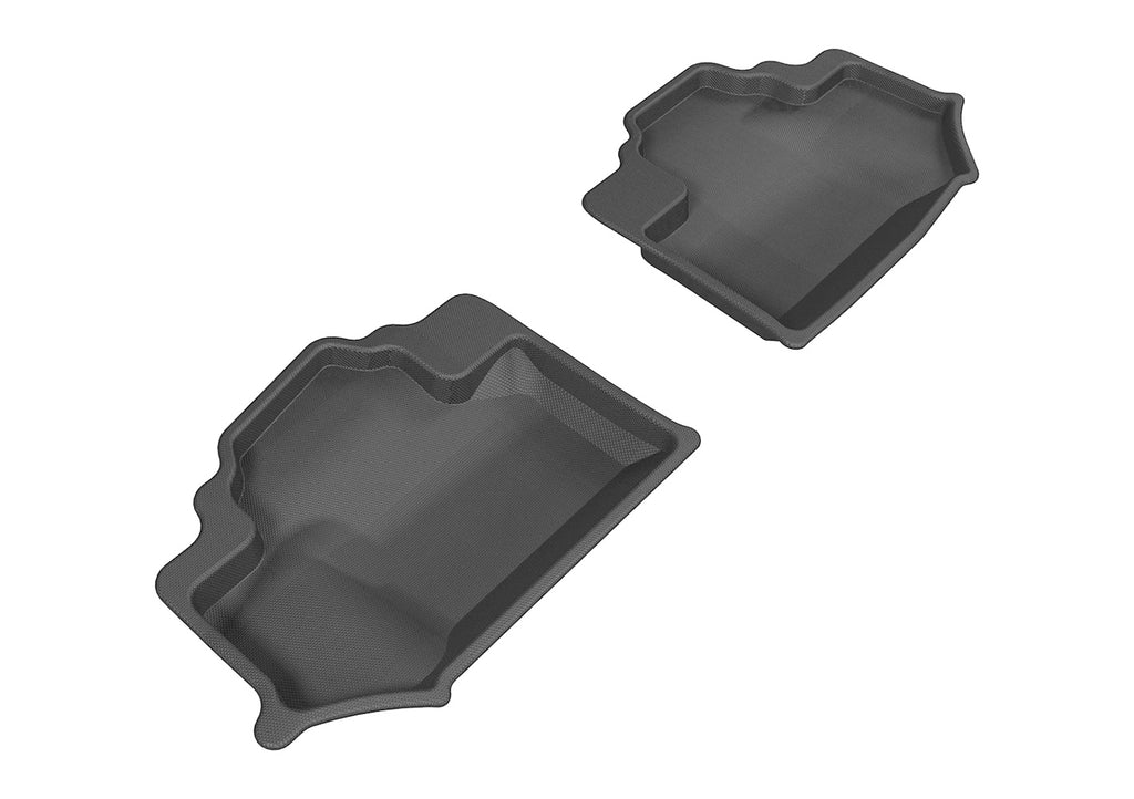 3D MAXPIDER L1JP01221509 Jeep Wrangler 14-18 Kagu Floor Liner 2nd Row Blk