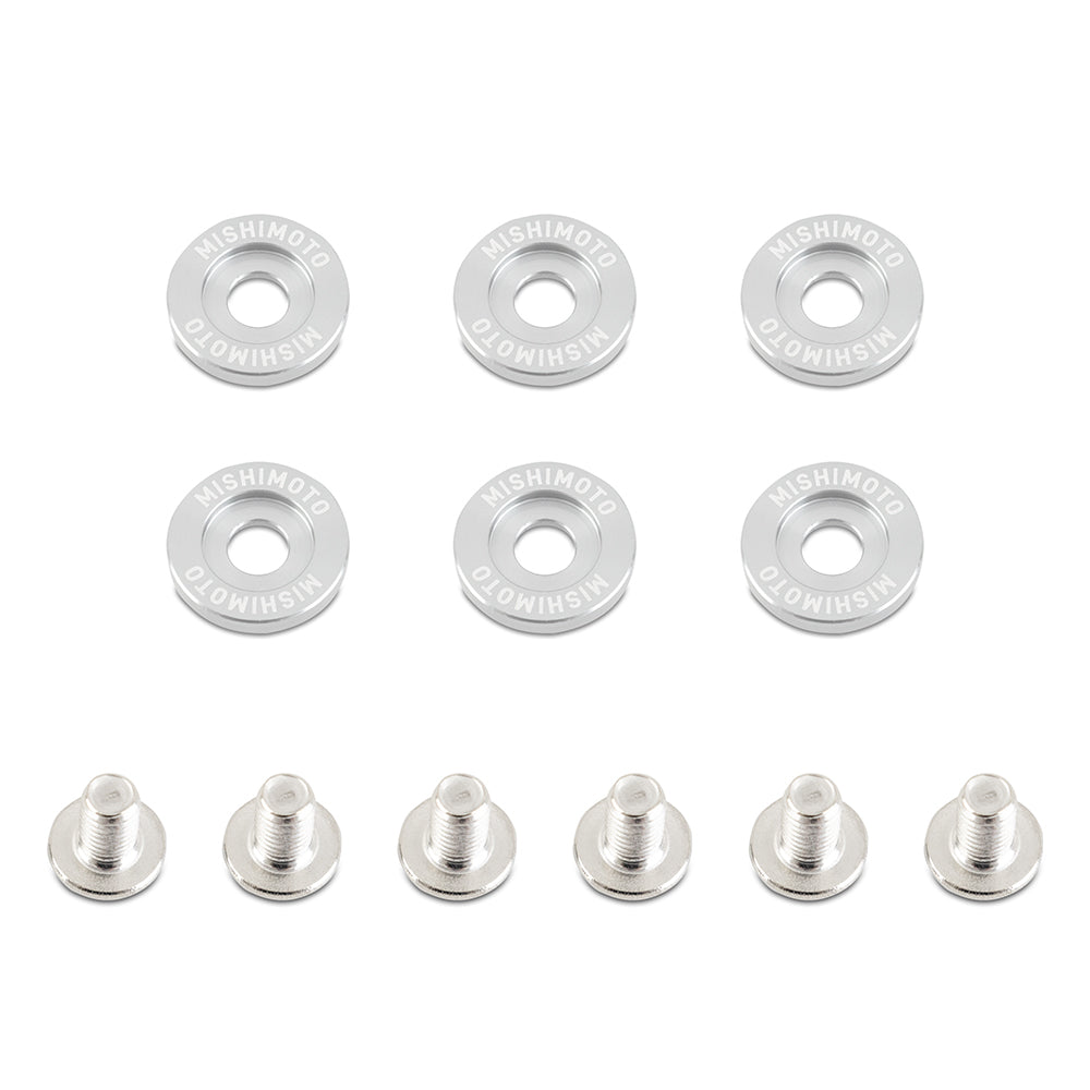 M6-X-1.0-Fender-Washer-And-Bolt-Kit,-16.7Mm-Od,-6-Pcs,-Silver