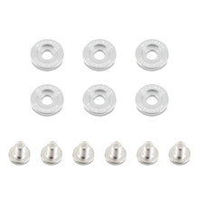Load image into Gallery viewer, M6-X-1.0-Fender-Washer-And-Bolt-Kit,-16.7Mm-Od,-6-Pcs,-Silver