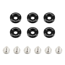 Load image into Gallery viewer, M6-X-1.0-Fender-Washer-And-Bolt-Kit,-16.7Mm-Od,-6-Pcs,-Black