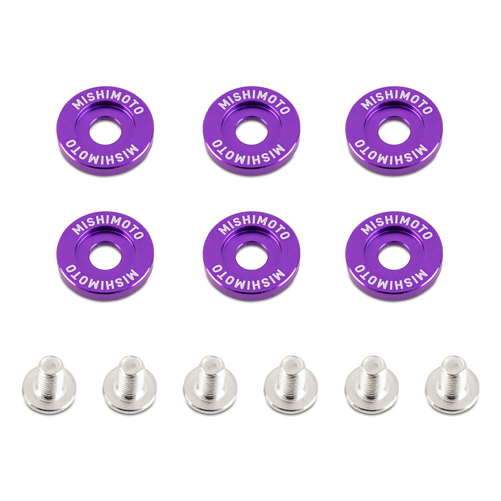 M6-X-1.0-Fender-Washer-And-Bolt-Kit,-20Mm-Od,-6-Pcs,-Purple