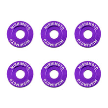 Load image into Gallery viewer, M6-X-1.0-Fender-Washer-And-Bolt-Kit,-20Mm-Od,-6-Pcs,-Purple