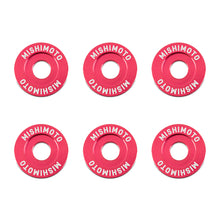 Load image into Gallery viewer, M6-X-1.0-Fender-Washer-And-Bolt-Kit,-20Mm-Od,-6-Pcs,-Red