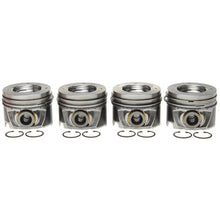 Load image into Gallery viewer, MAHLE ORIGINAL/CLEVITE 2243708WR Piston Set w/Rings   4pk GM 6.6L Duramax LH