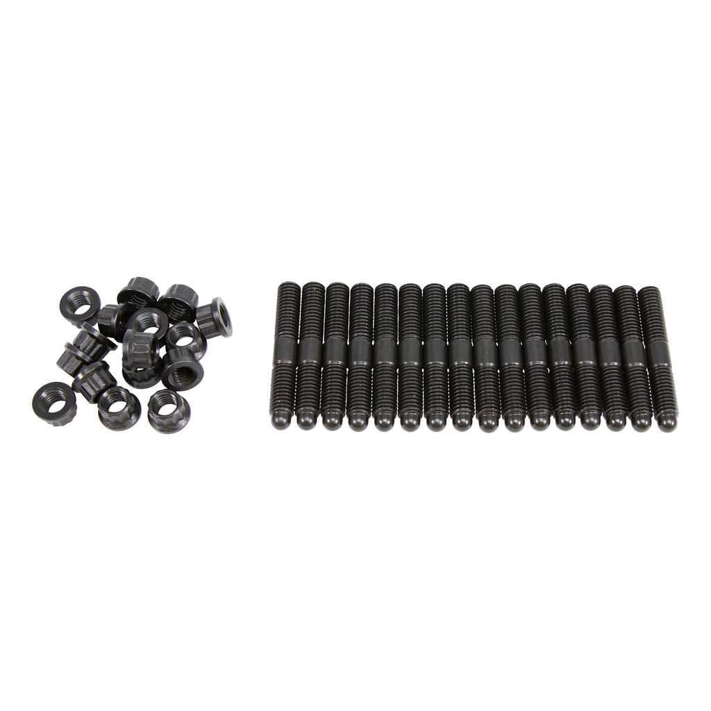 M8x1.25-Threads-On-Both-Sides.-52Mm-Overall-Stud-Length.-12-Point-Flange-Nuts