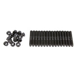 COMP Cams 4587-KIT M8x1.25 threads on both sides. 52mm Overall Stud Length. 12 Point flange nuts