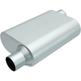 MAGNAFLOW PERF EXHAUST R22443 Rumble Aluminizd Muffler 2.25in Offset In/Out