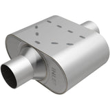 MAGNAFLOW PERF EXHAUST R37426 Rumble Stainless Muffler 2.5in Center/Center