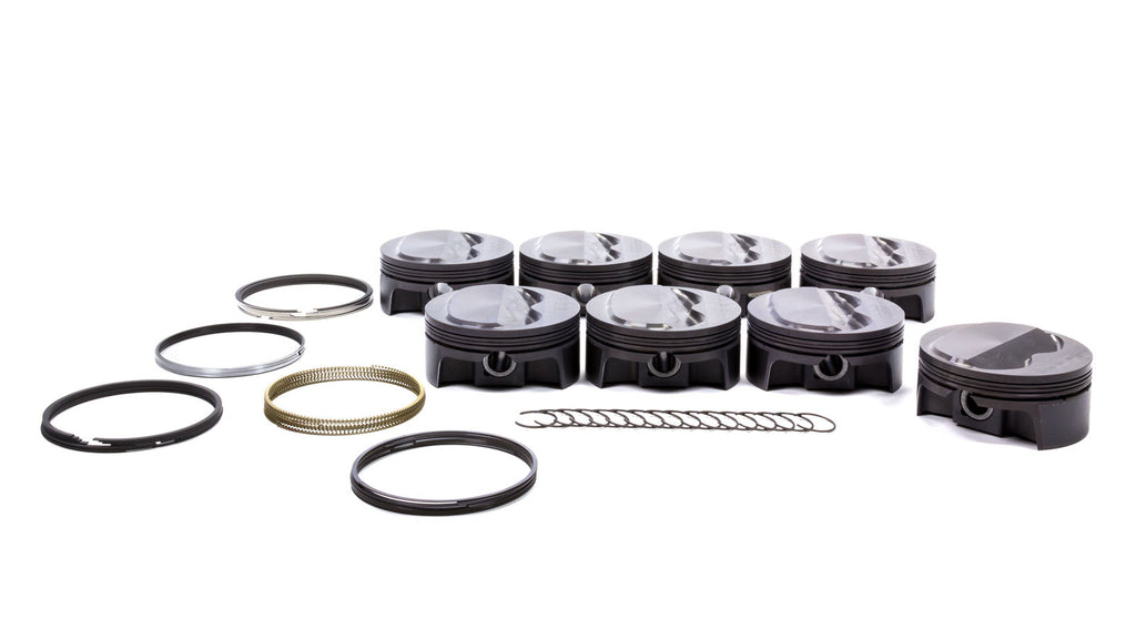 MAHLE PISTONS 930208665 SBC PowerPak Domed Piston Set 4.165 Bore