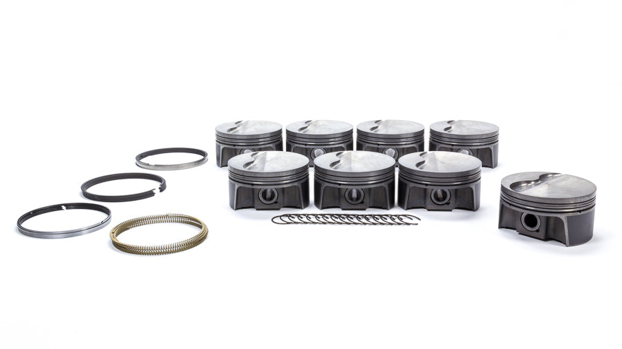 MAHLE PISTONS 930217608 LS1 PowerPak F/T Piston Set 3.908 Bore