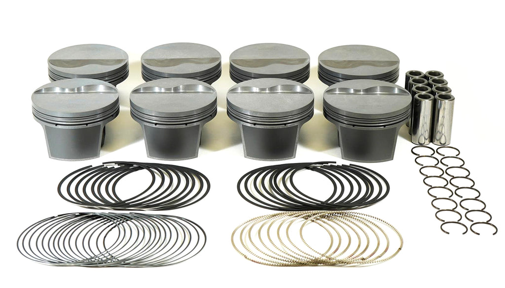 MAHLE PISTONS 930227710 LS1 PowerPak F/T Piston Set 4.010 Bore