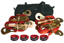 Load image into Gallery viewer, MASTERCRAFT 400022 Ratchet Straps Vehicle Tie Down Kit